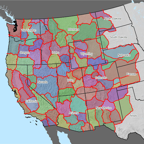 Social Resource Units map