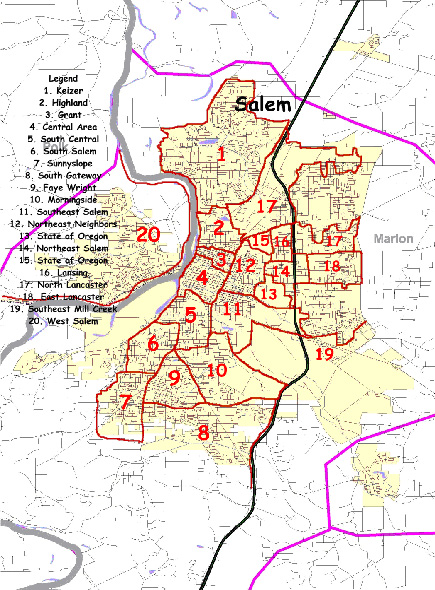 Neighborhood Resource Units of Salem, Oregon